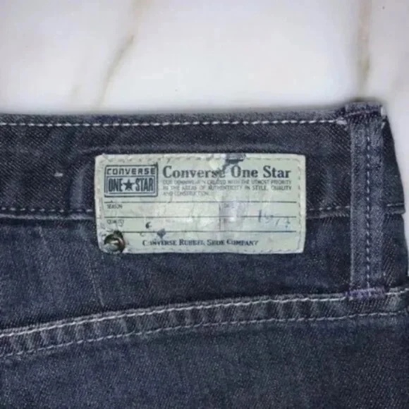Converse Women's Blue 1974 Straight Leg Jeans - Picture 6 of 10